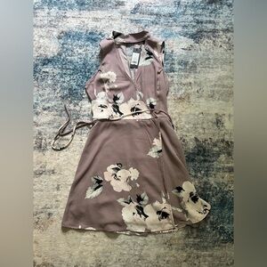 NWT Floral Sleeveless Dress